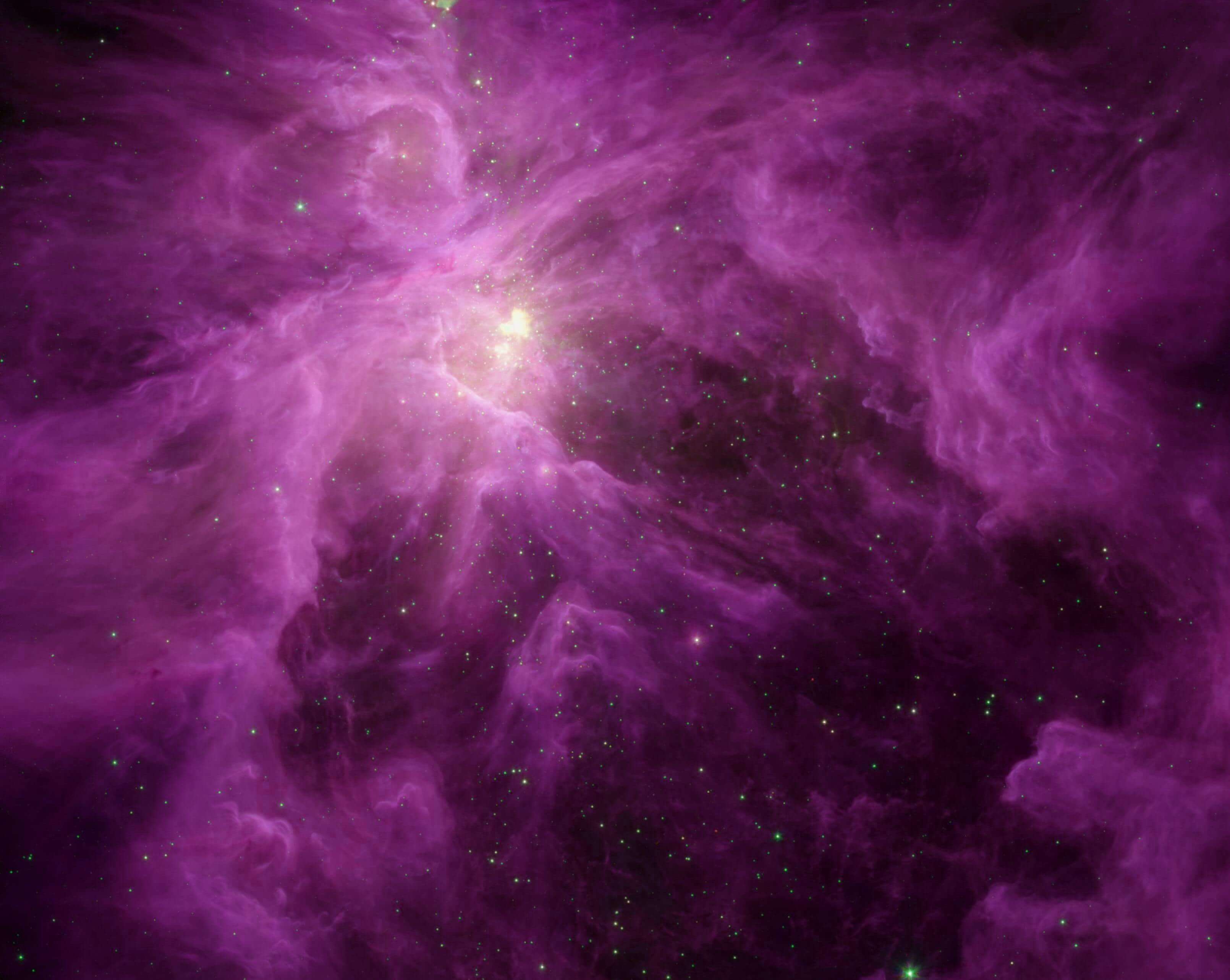 A galaxy of stars in space
